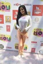 Poonam Pandey at Zoom Holi celebration in Mumbai on 17th March 2014